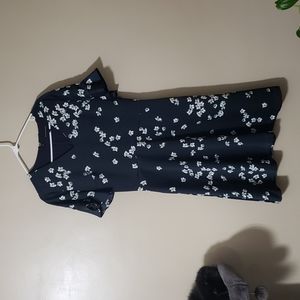 Banana Republic Navy floral dress